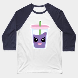 Cute Boba Bubble Tea Baseball T-Shirt